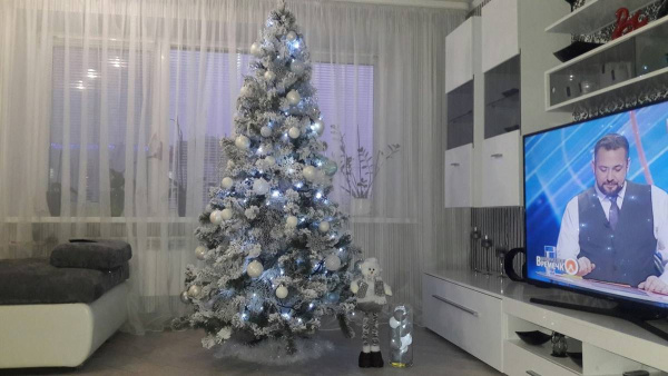 Елка "Оливия" заснеженная